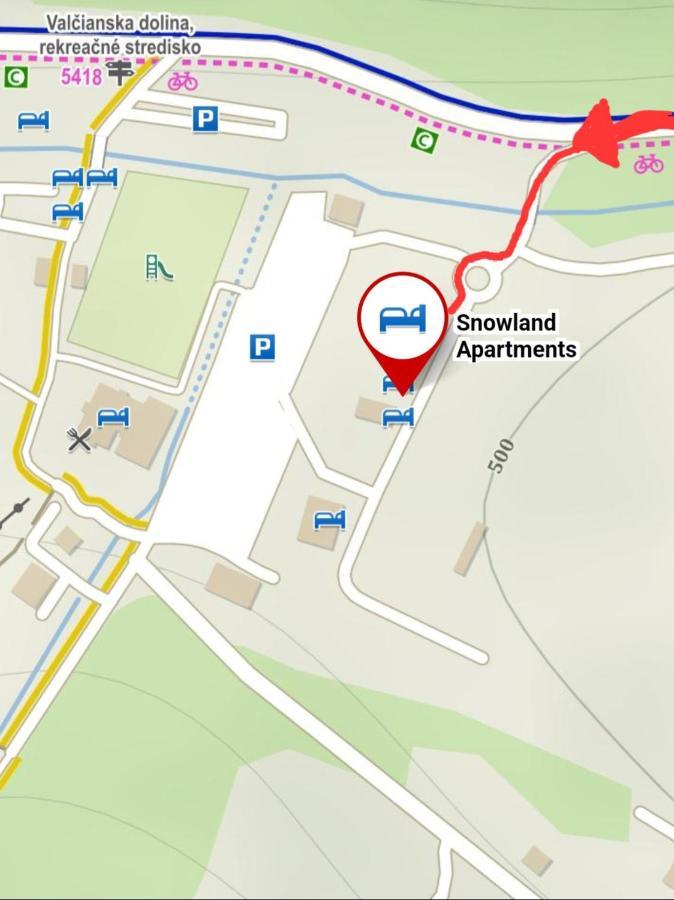 Snowland Apartmany Valča Zewnętrze zdjęcie